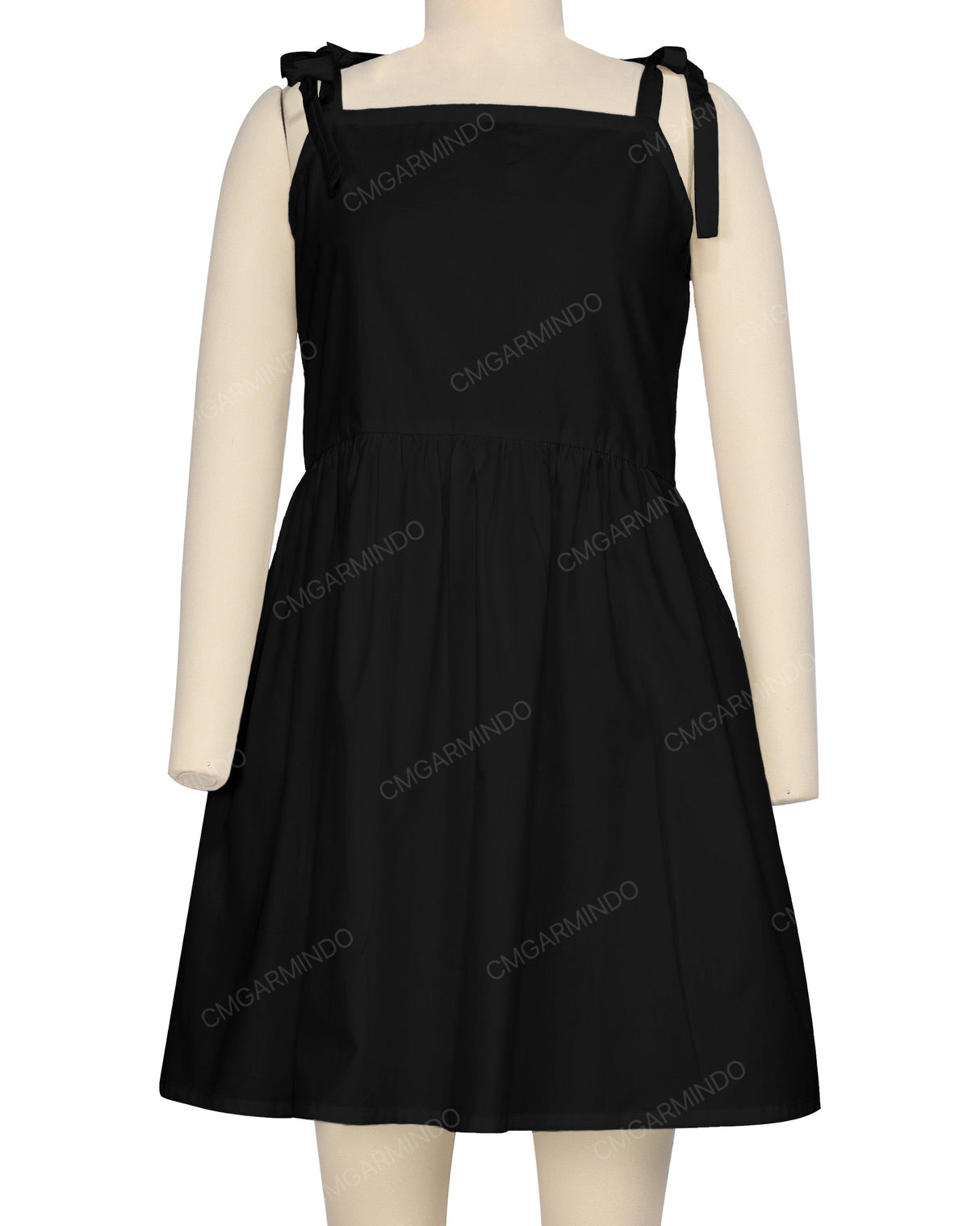 Tie Shoulder Dress