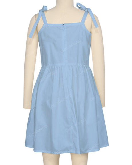 Tie Shoulder Dress
