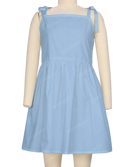 Tie Shoulder Dress