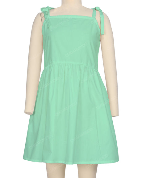 Tie Shoulder Dress