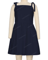 Tie Shoulder Dress