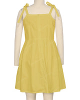 Tie Shoulder Dress