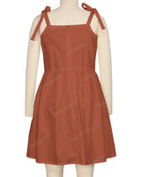 Tie Shoulder Dress