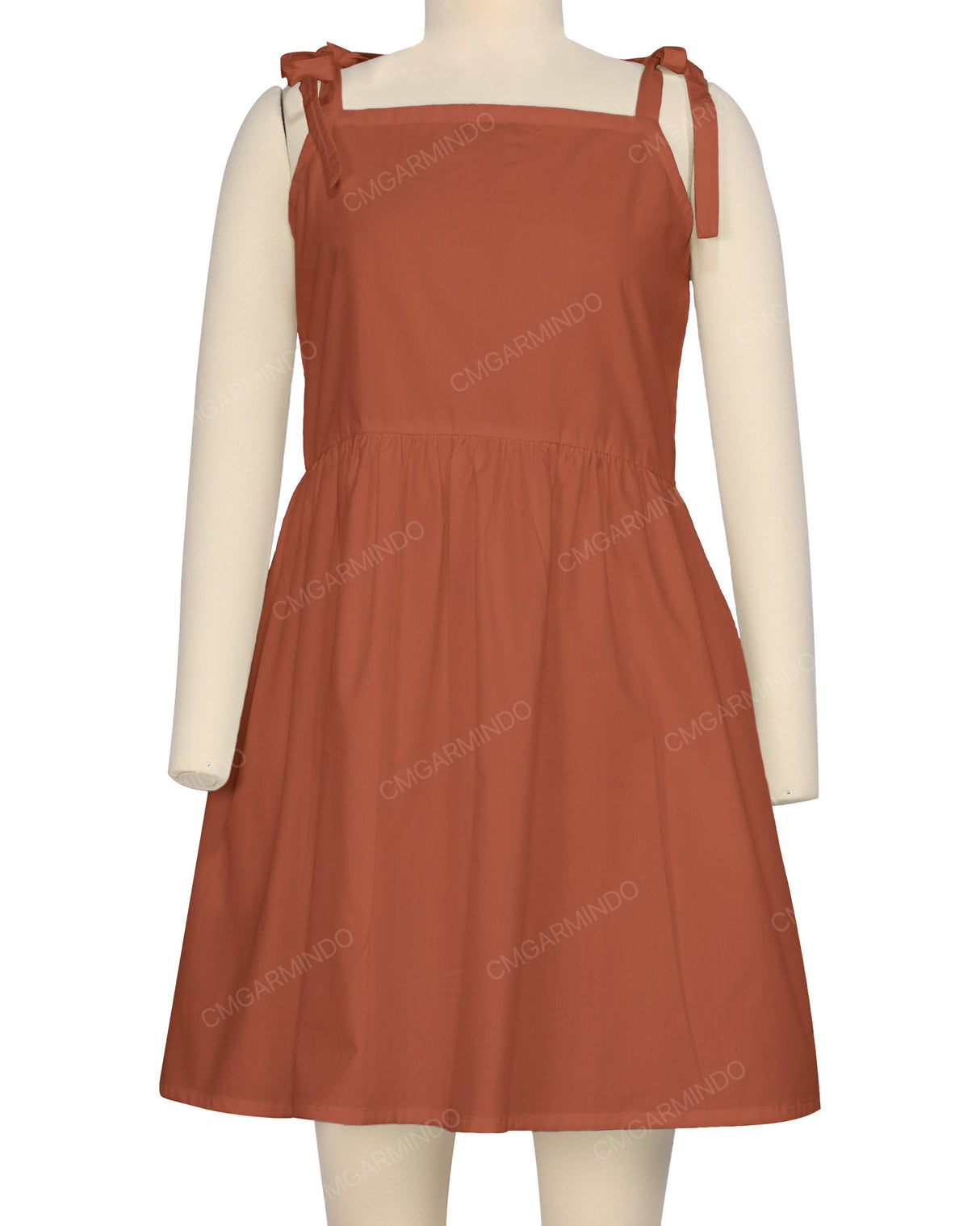 Tie Shoulder Dress