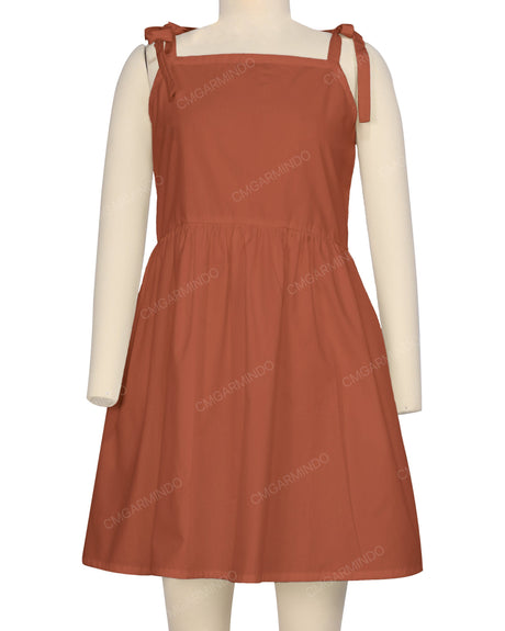 Tie Shoulder Dress