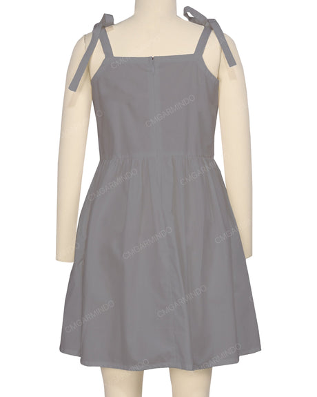 Tie Shoulder Dress
