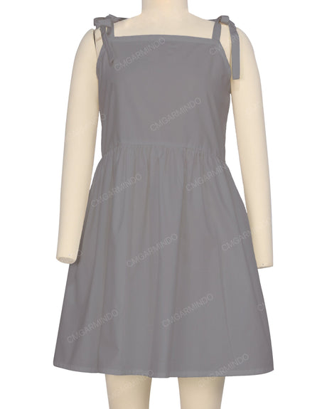 Tie Shoulder Dress