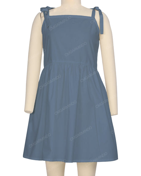 Tie Shoulder Dress