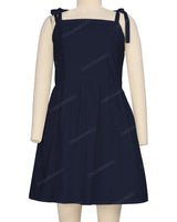 Tie Shoulder Dress
