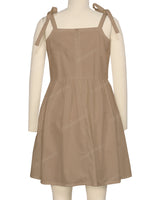 Tie Shoulder Dress