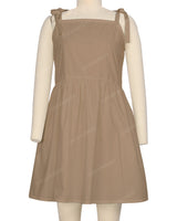 Tie Shoulder Dress