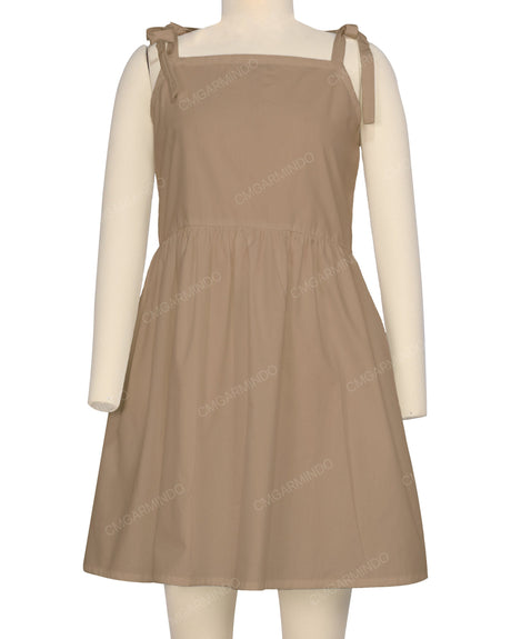 Tie Shoulder Dress