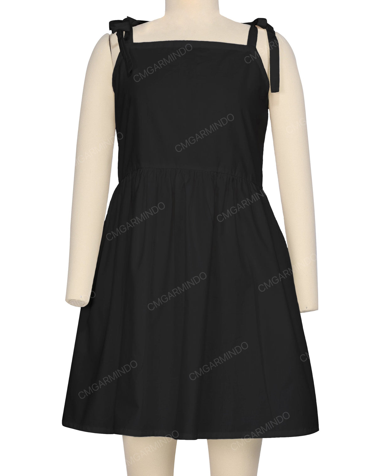 Tie Shoulder Dress