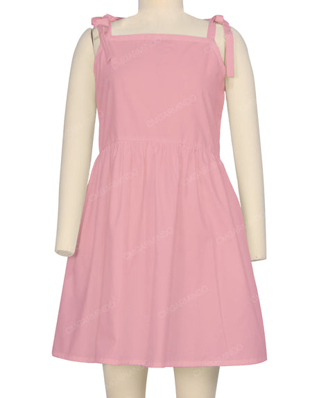 Tie Shoulder Dress