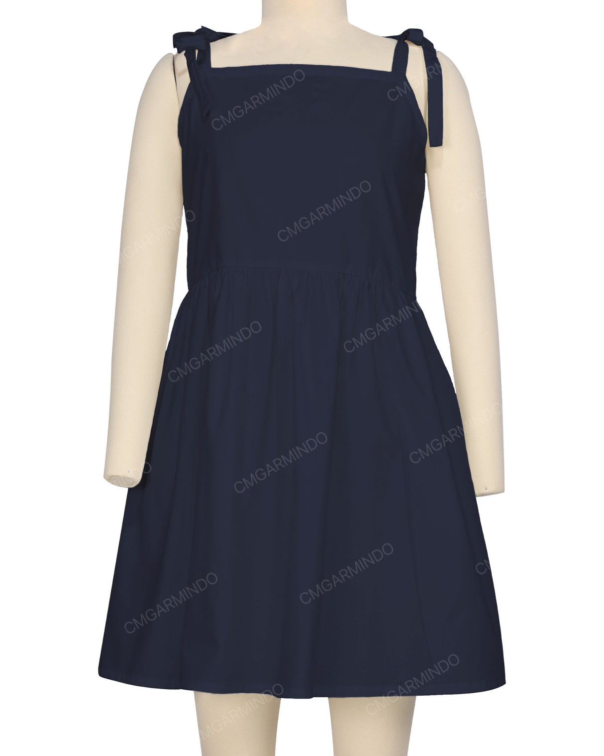 Tie Shoulder Dress