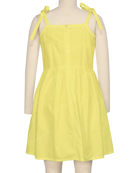 Tie Shoulder Dress