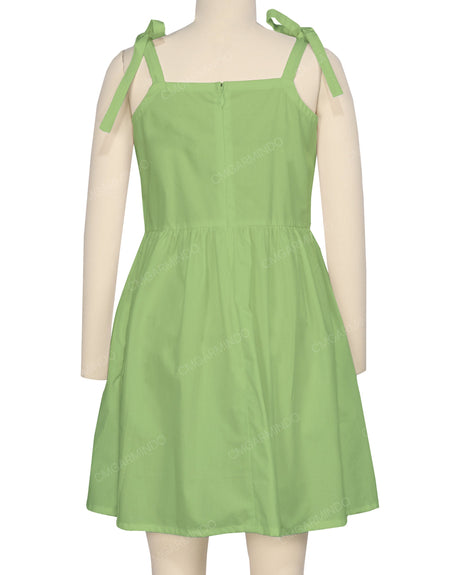 Tie Shoulder Dress