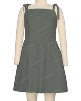 Tie Shoulder Dress