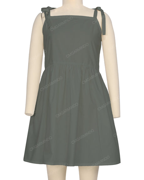 Tie Shoulder Dress