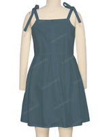 Tie Shoulder Dress