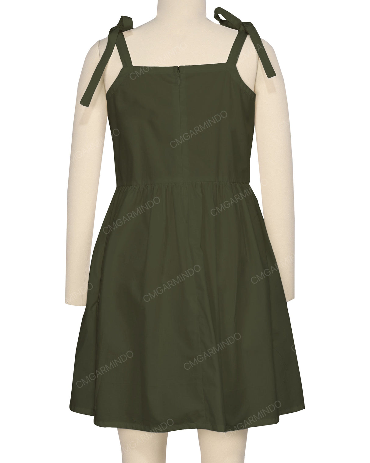 Tie Shoulder Dress