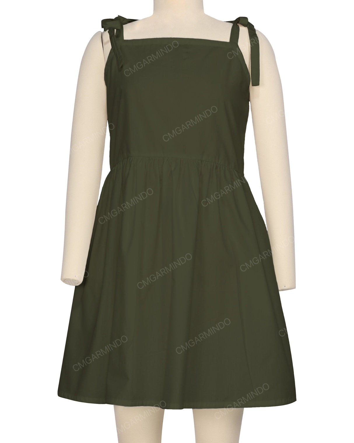 Tie Shoulder Dress