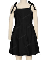 Tie Shoulder Dress