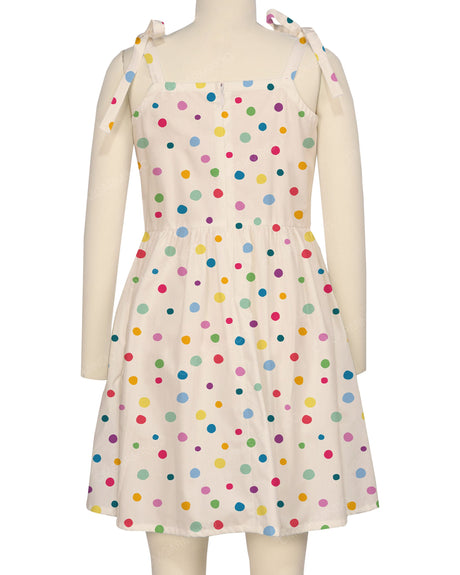 Tie Shoulder Dress