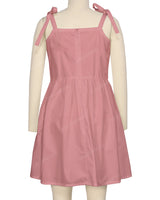 Tie Shoulder Dress