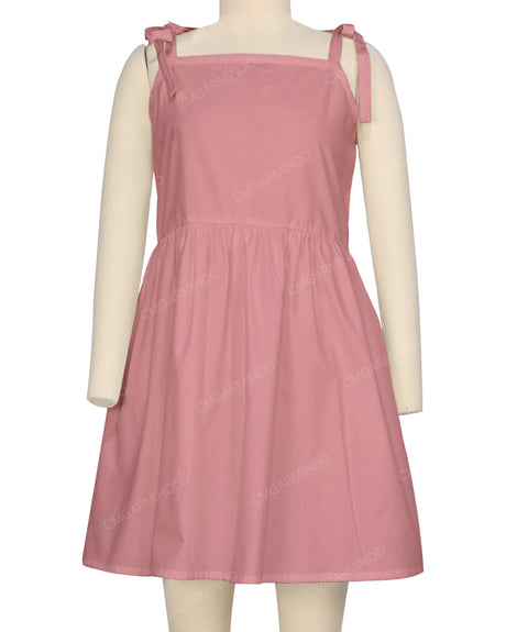Tie Shoulder Dress