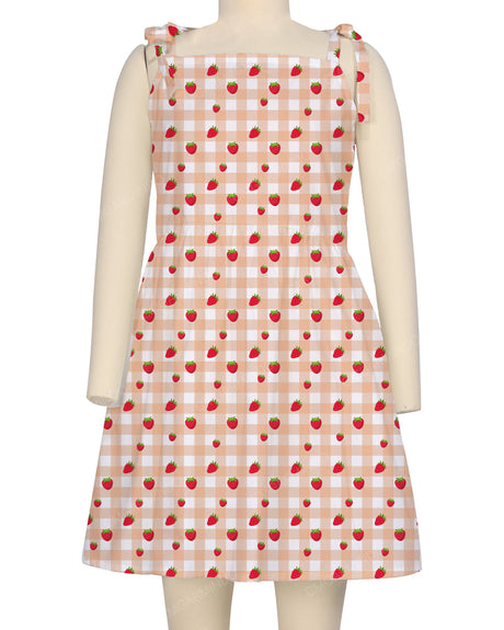 Tie Shoulder Dress