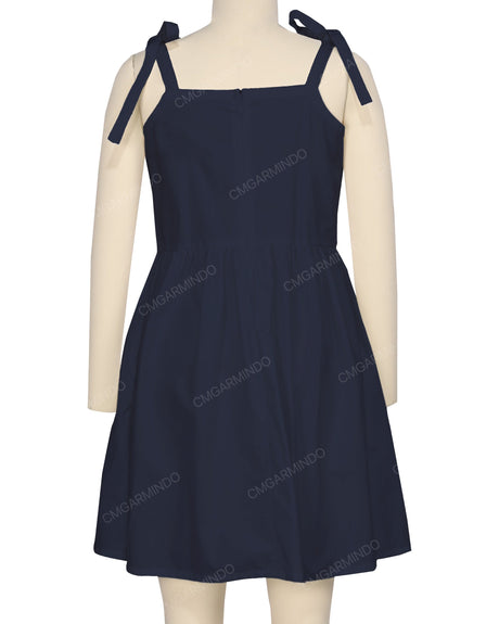 Tie Shoulder Dress