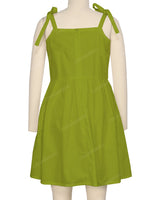 Tie Shoulder Dress
