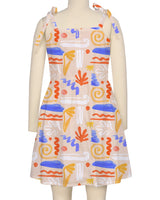 Tie Shoulder Dress