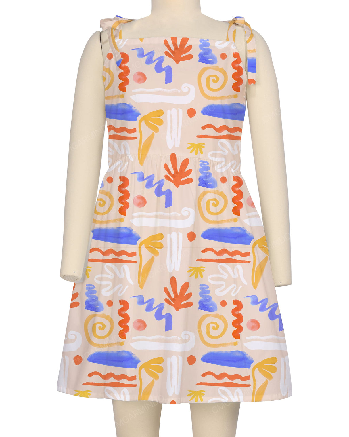 Tie Shoulder Dress