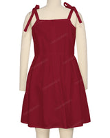 Tie Shoulder Dress