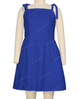 Tie Shoulder Dress