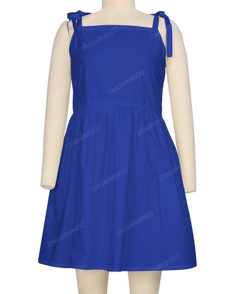 Tie Shoulder Dress