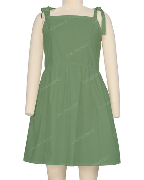 Tie Shoulder Dress