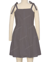 Tie Shoulder Dress