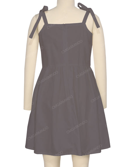 Tie Shoulder Dress
