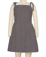 Tie Shoulder Dress