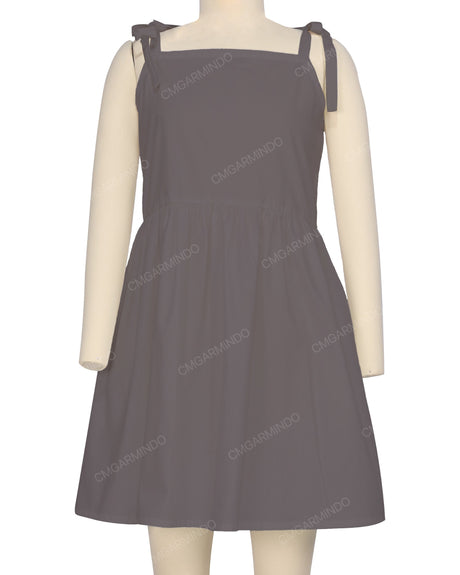 Tie Shoulder Dress