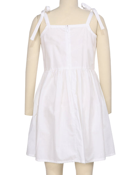 Tie Shoulder Dress
