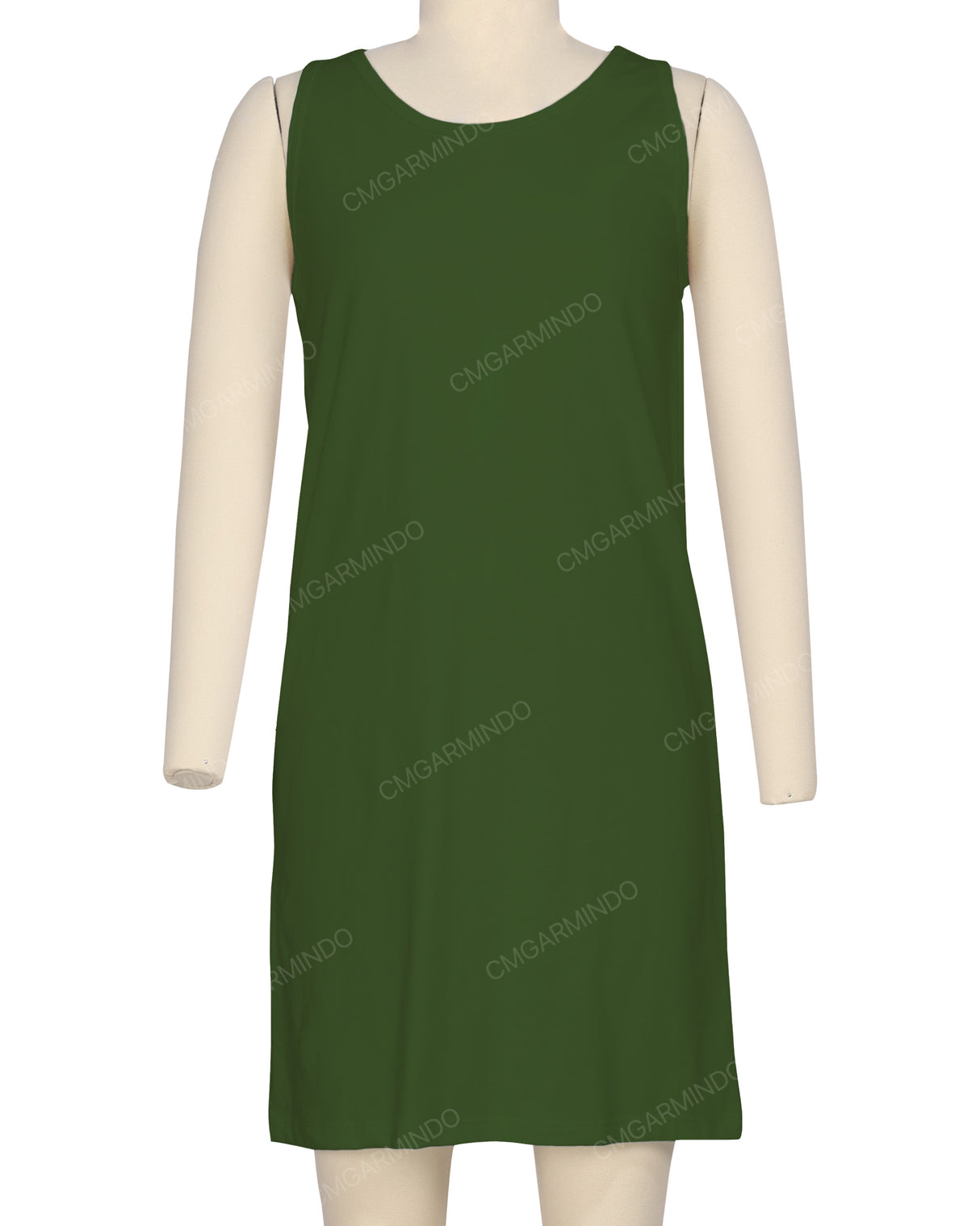 Sleeveless A-line Dress