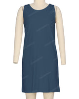 Sleeveless A-line Dress