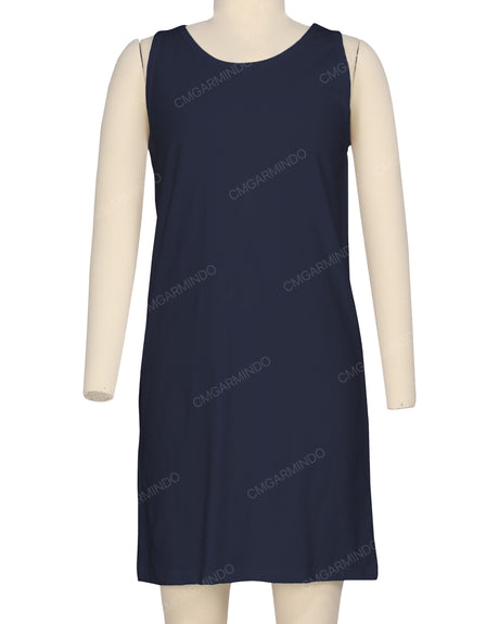 Sleeveless A-line Dress