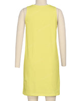 Sleeveless A-line Dress