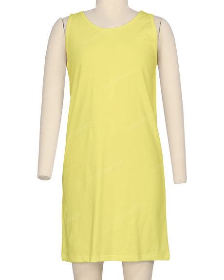Sleeveless A-line Dress
