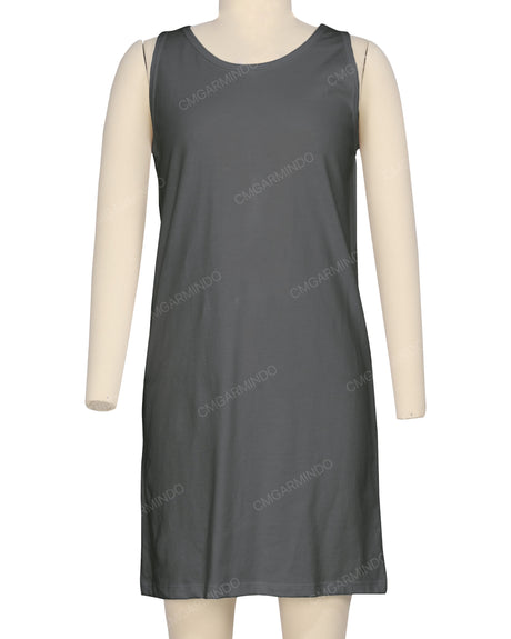 Sleeveless A-line Dress